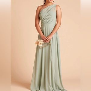 Birdy Grey Sage Kira Chiffon Bridesmaid Dress